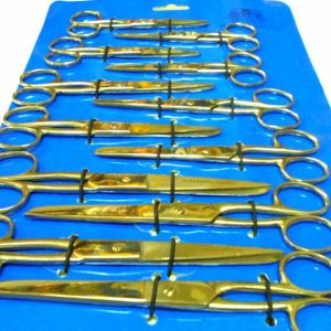 Cartella forbici lavoro assortite 12 pezzi