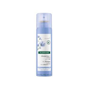 Klorane Shampoo Secco Volume al Lino BIO – Capelli Fini e Senza Volume